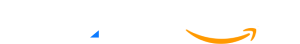 DEP and amazon logos in white